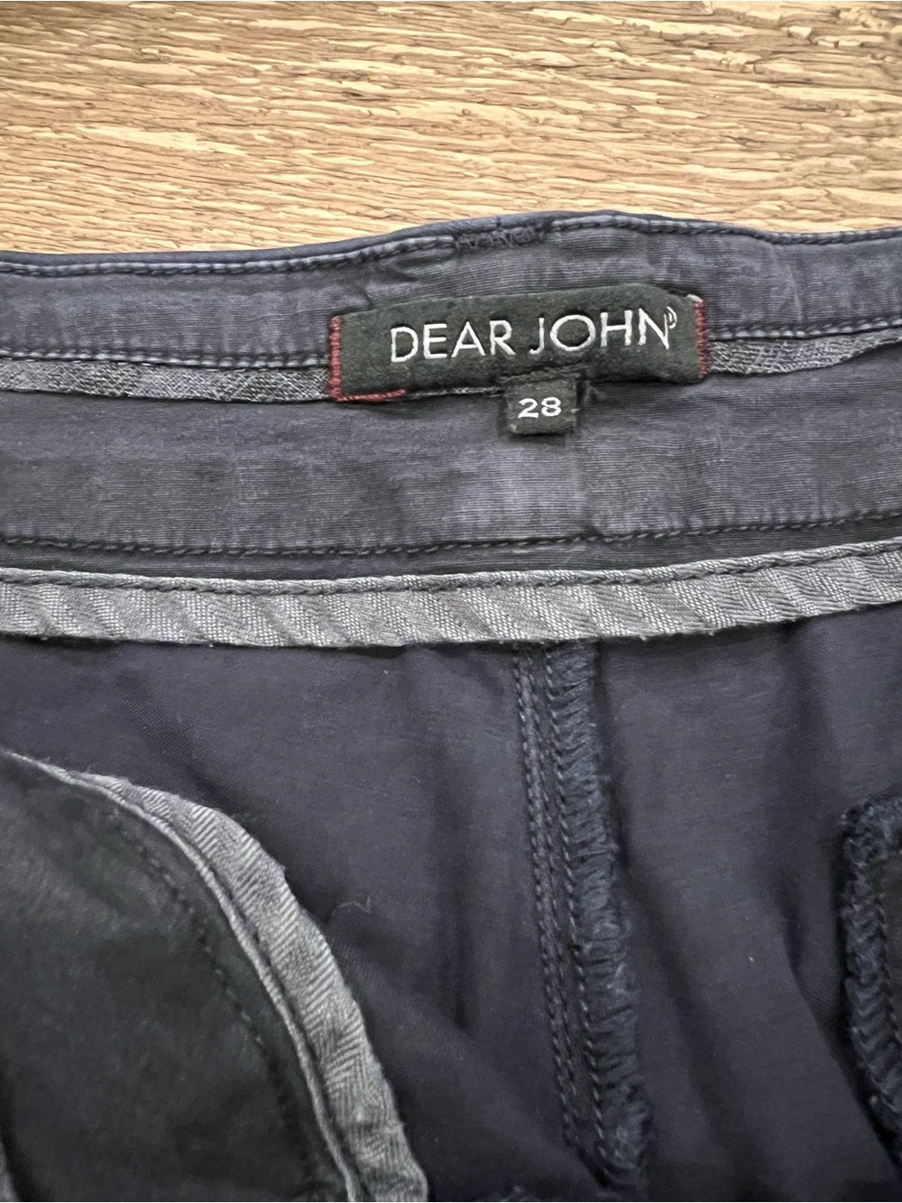 Dear John Dark Navy Cuffed Women's Shorts - Picture 3 of 7